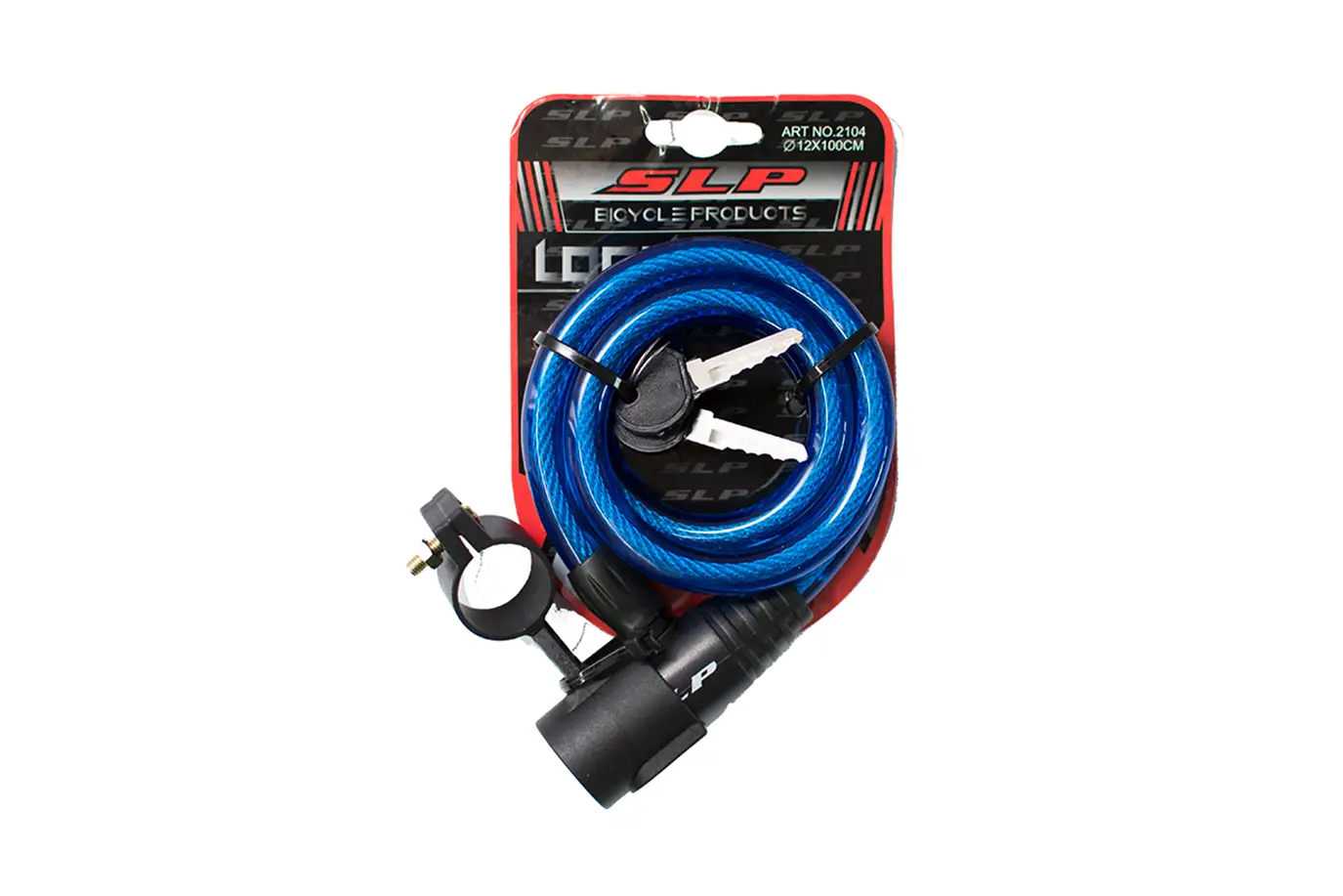 Candado bicicleta 12×1000 SLP - AZUL