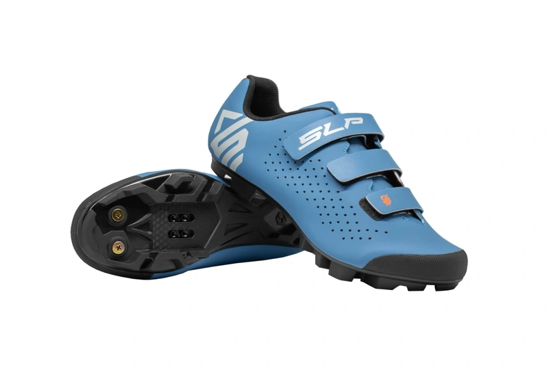 Zapatillas con velcro MTB SD013 SLP - CELESTE