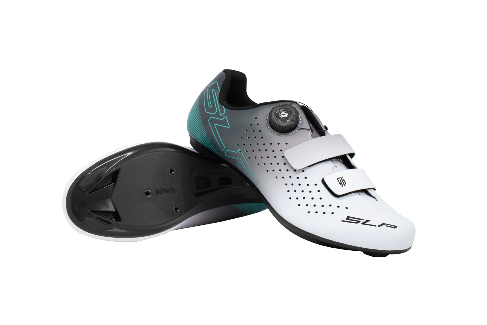 Zapatillas con velcro y boa RUTA SD023 SLP - BLANCO